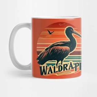 waldrapp or northern bald ibis endangered bird Mug